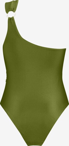 HunkemöllerBustier Jednodijelni kupaći kostim - zelena boja
