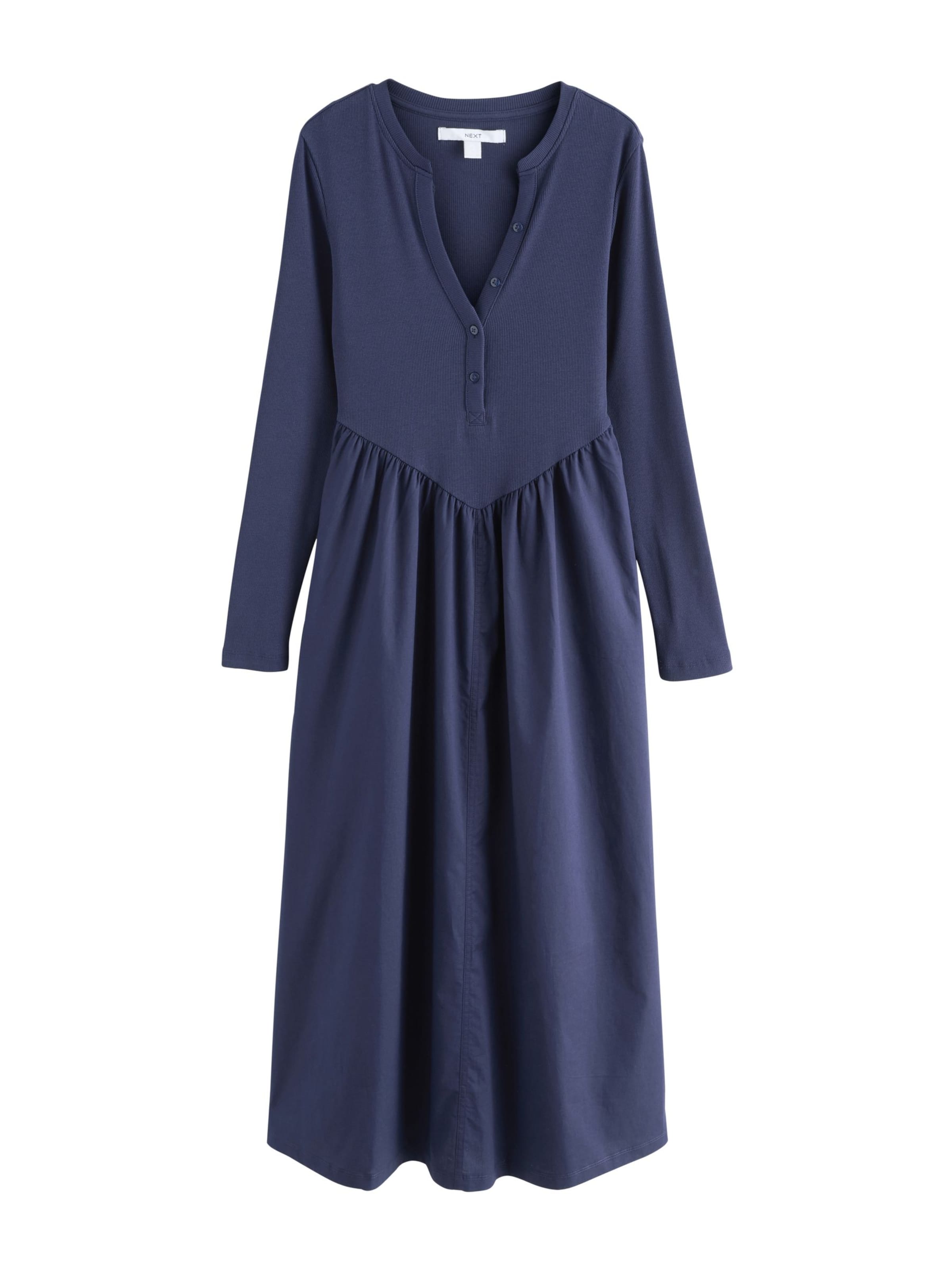 Rochie de la Next pe albastru: față