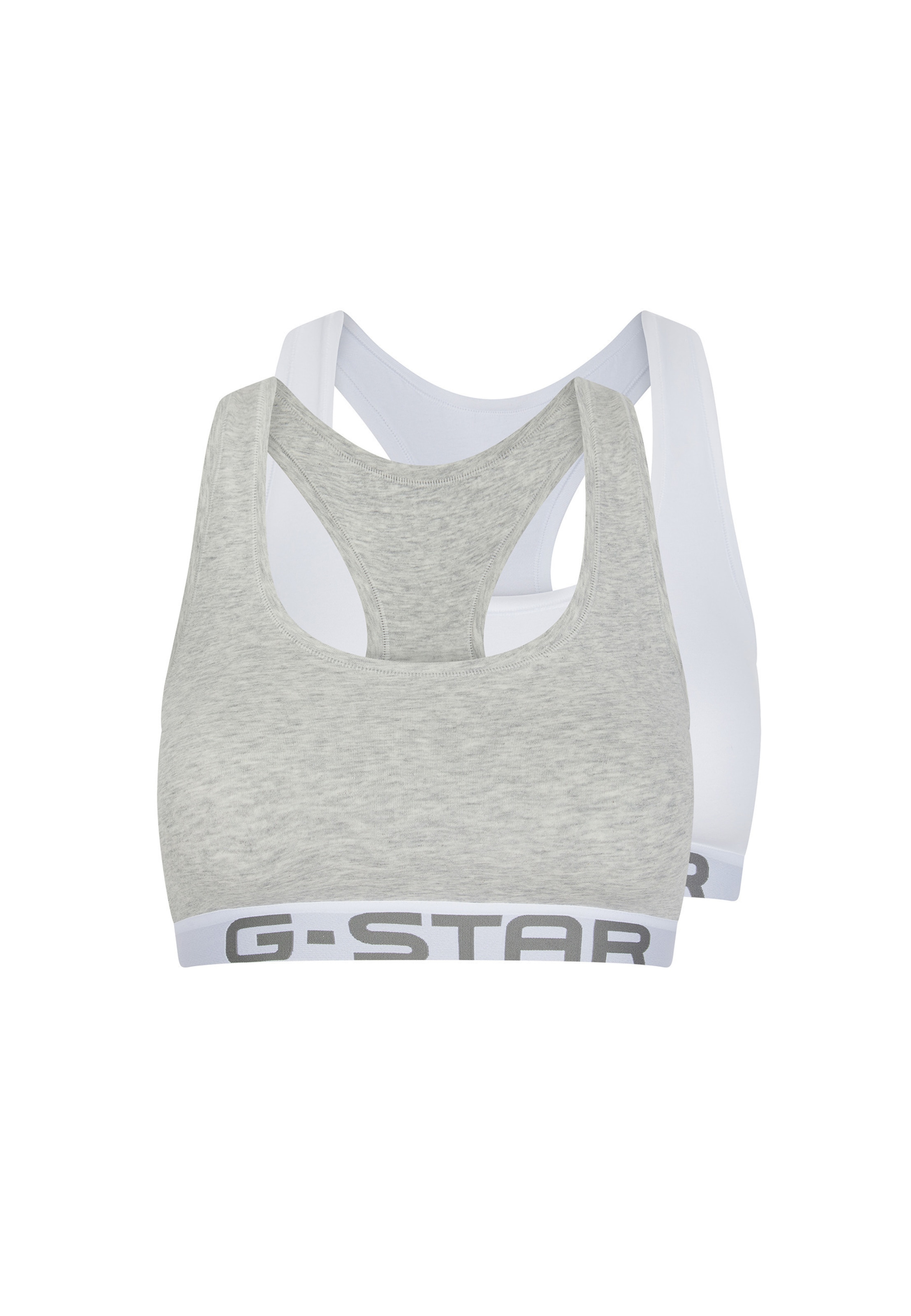 G-STAR T-shirt BH in Grijs: voorkant