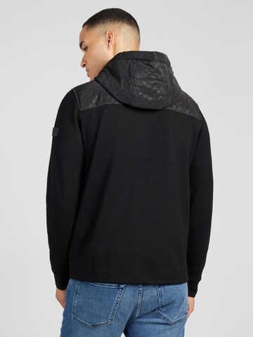 JOOP! Zip-Up Hoodie 'Scotty' in Black