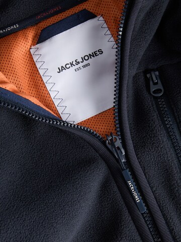 JACK & JONES Fleecejacke in Blau