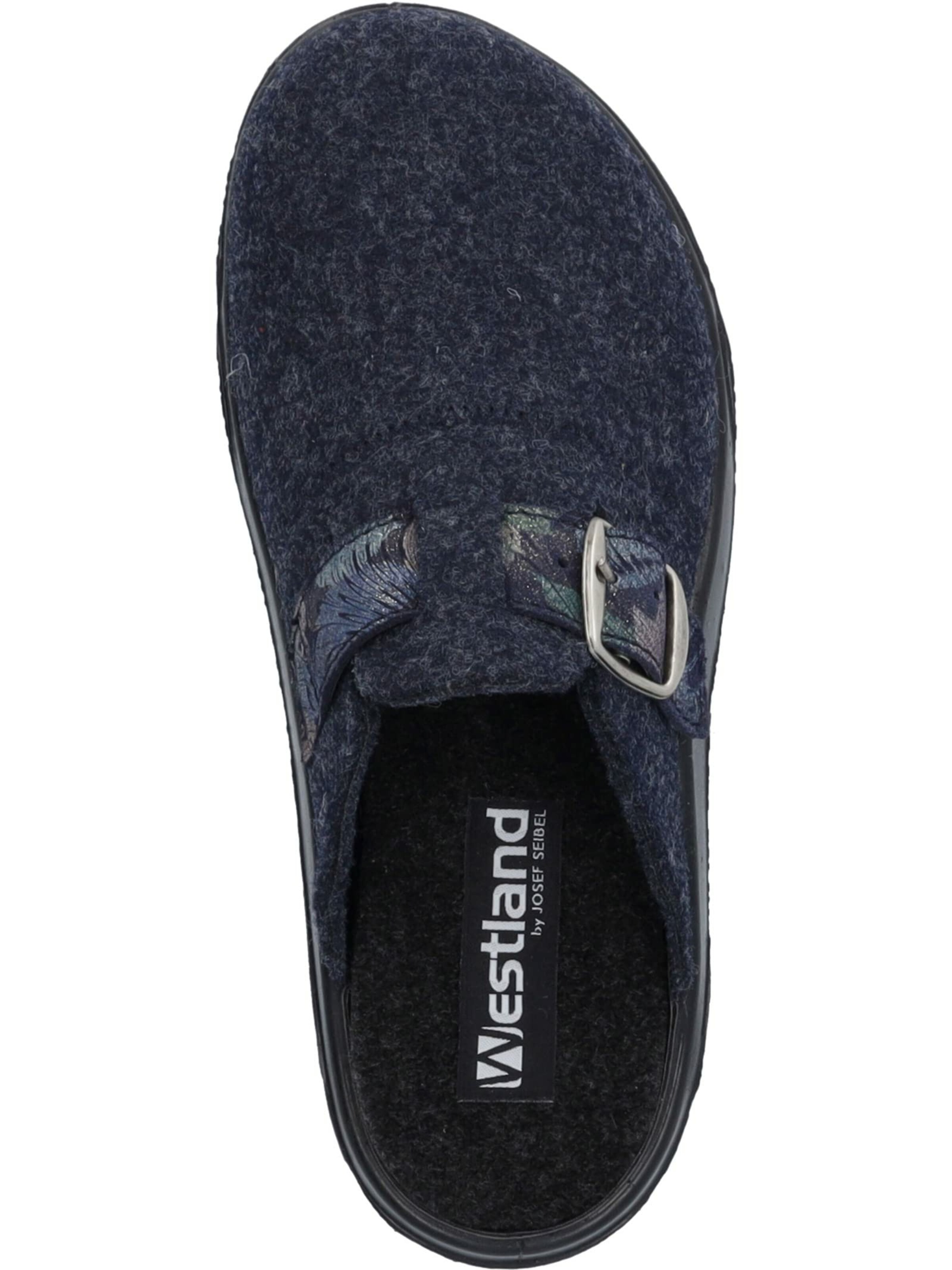 Westland Slippers in Blue