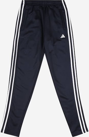 ADIDAS SPORTSWEAR Pantalon de sport 'Train Essentials Aeroready 3-Stripes -Fit' en noir / blanc, Vue avec produit