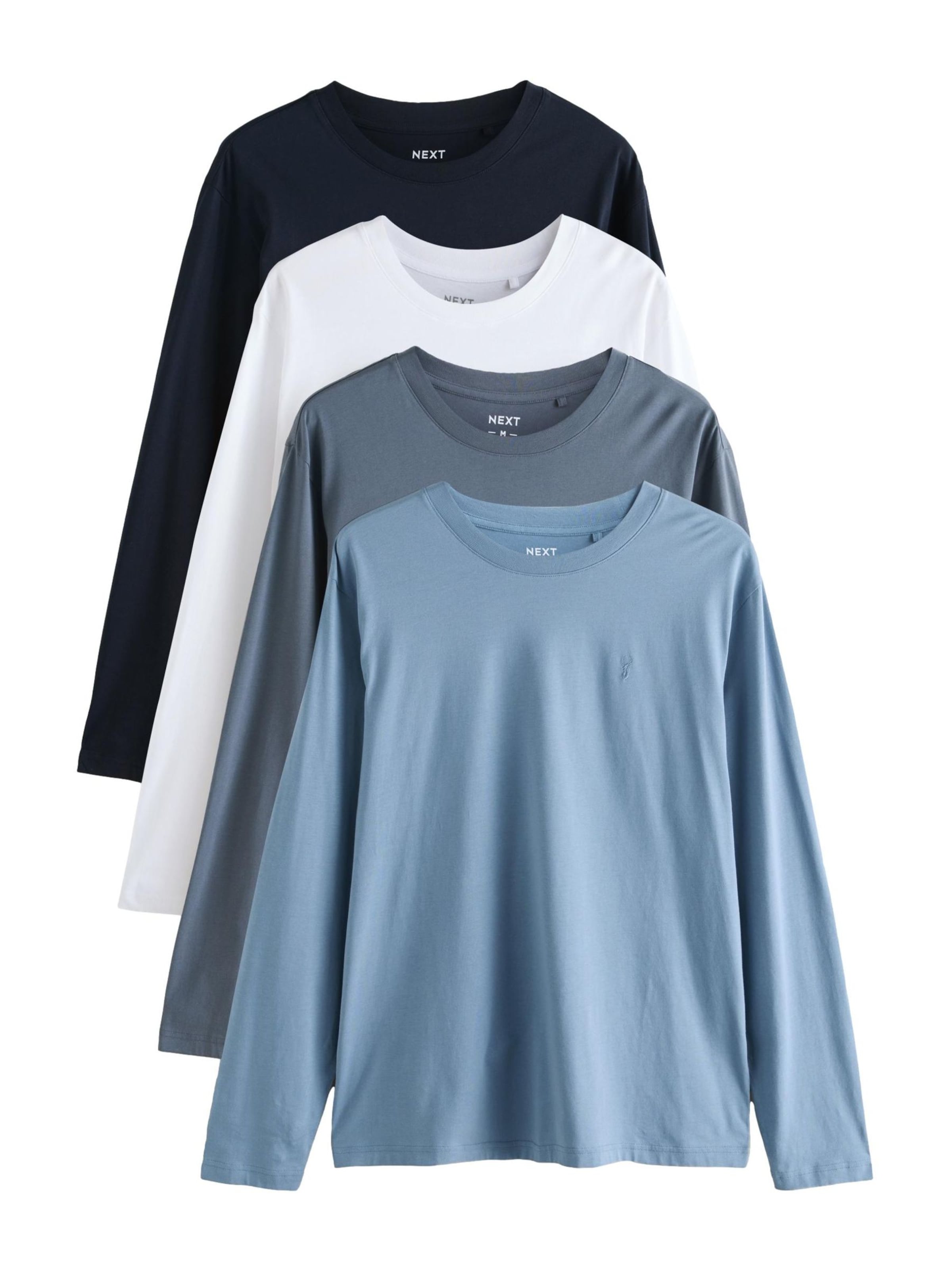 Next Shirt in Blue: front