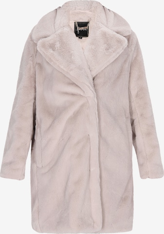 Manteau d’hiver faina en gris : devant