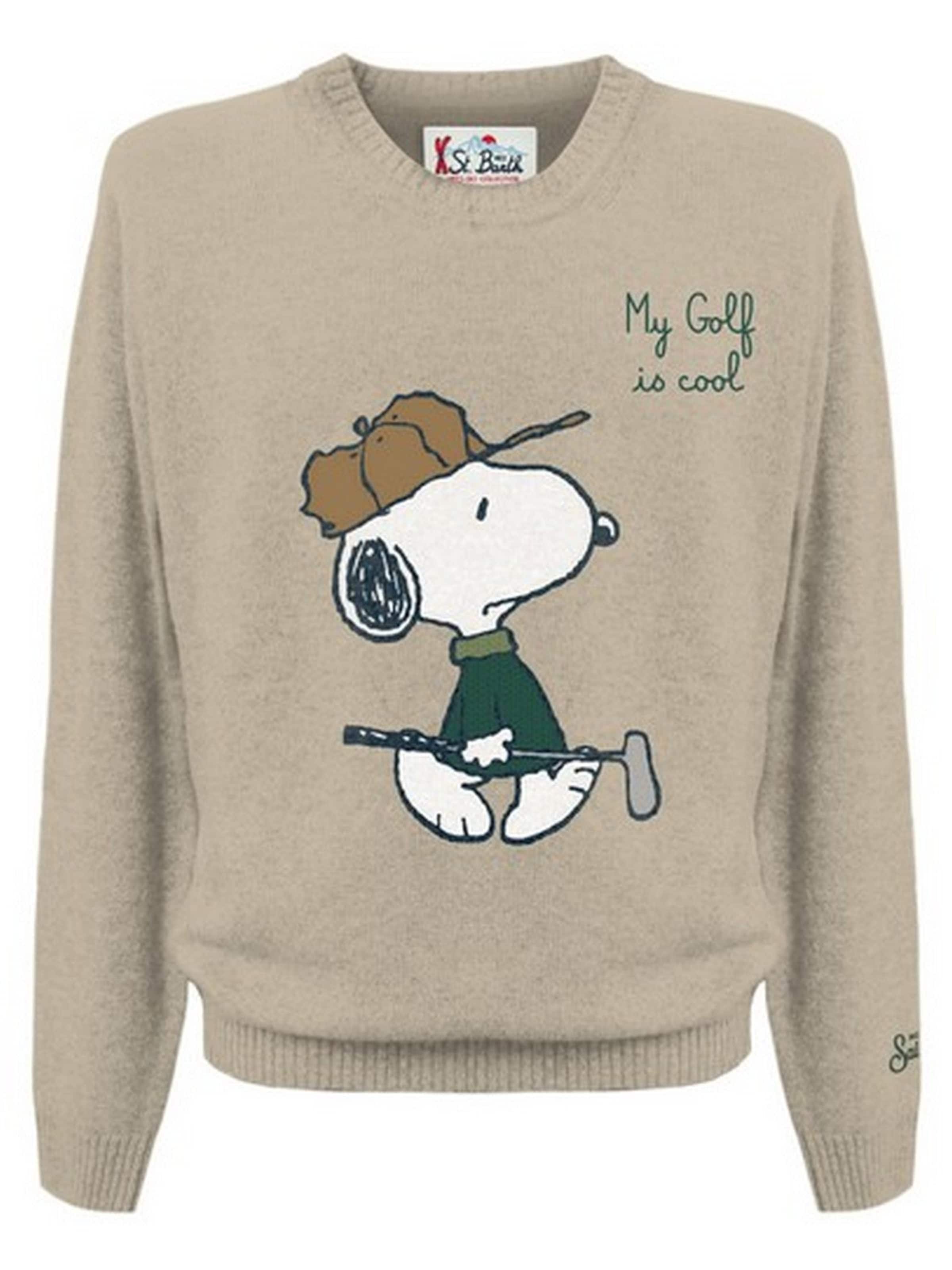 MC2 Saint Barth Pullover in Beige: Vorderseite