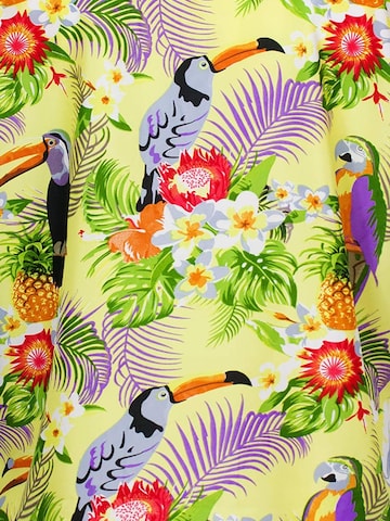 Foulard 'Parrot Cockatoo' King Kameha en jaune