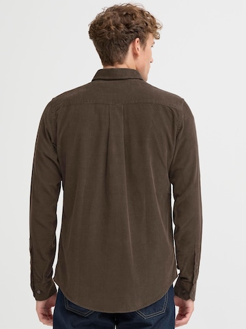 Casual Friday Regular fit Button Up Shirt ' CFAton ' in Brown