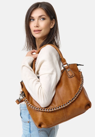 HARPA Handbag 'Bonnie' in Brown