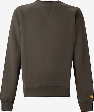 Sweat-shirt 'Chase' Carhartt WIP en vert : devant