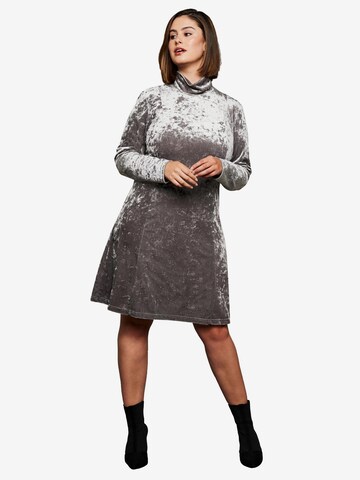 SHEEGO Dress in Grey: front