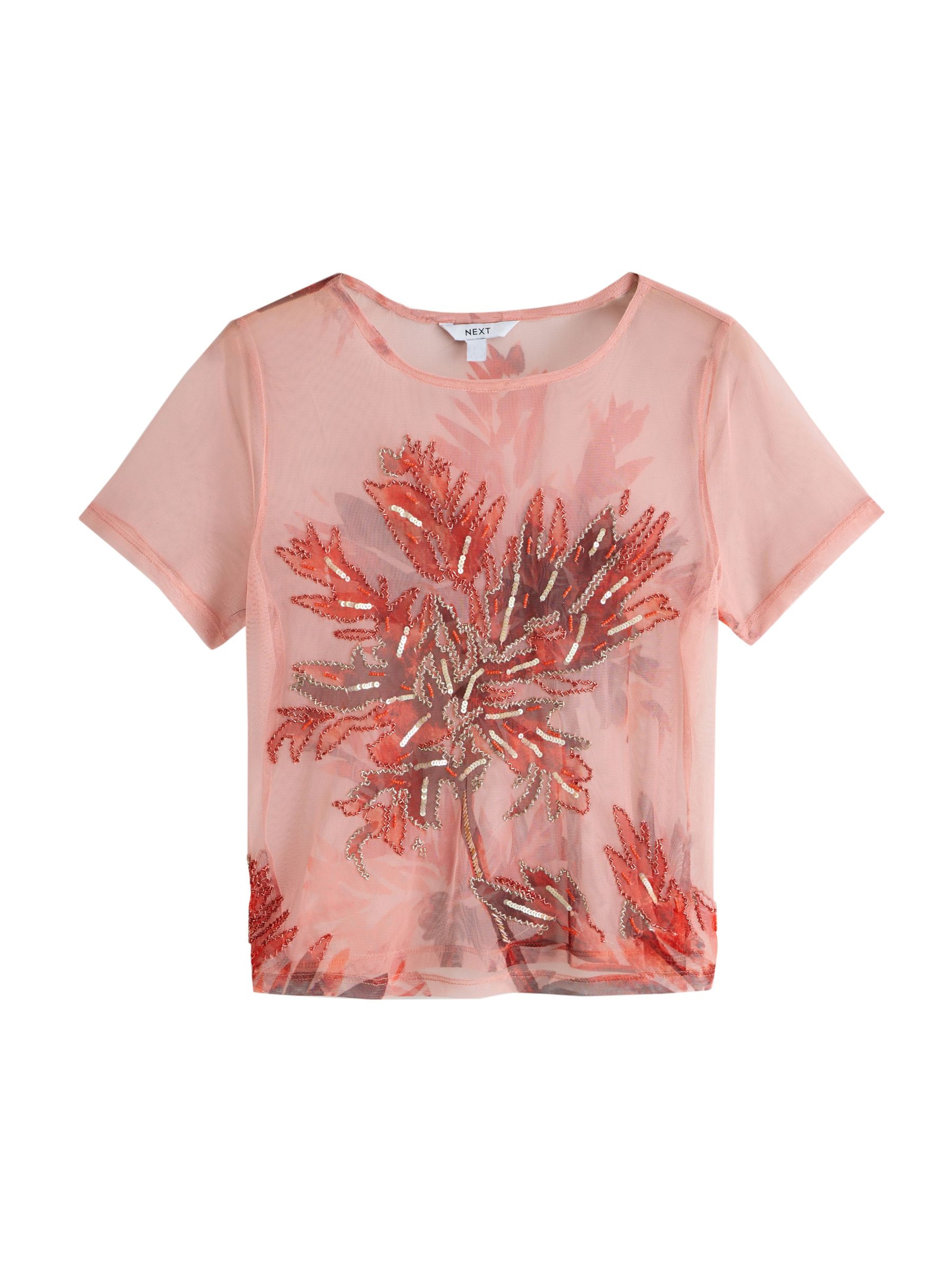 Next Тениска в розово: отпред