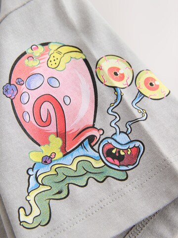 Next Shirt 'Spongebob' in Grijs
