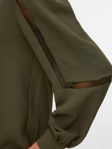 VERO MODA Bluse 'VMALVA' i grøn