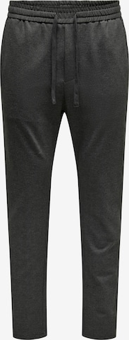 Only & Sons Big & Tall - regular Pantalón 'Linus' en negro: frente