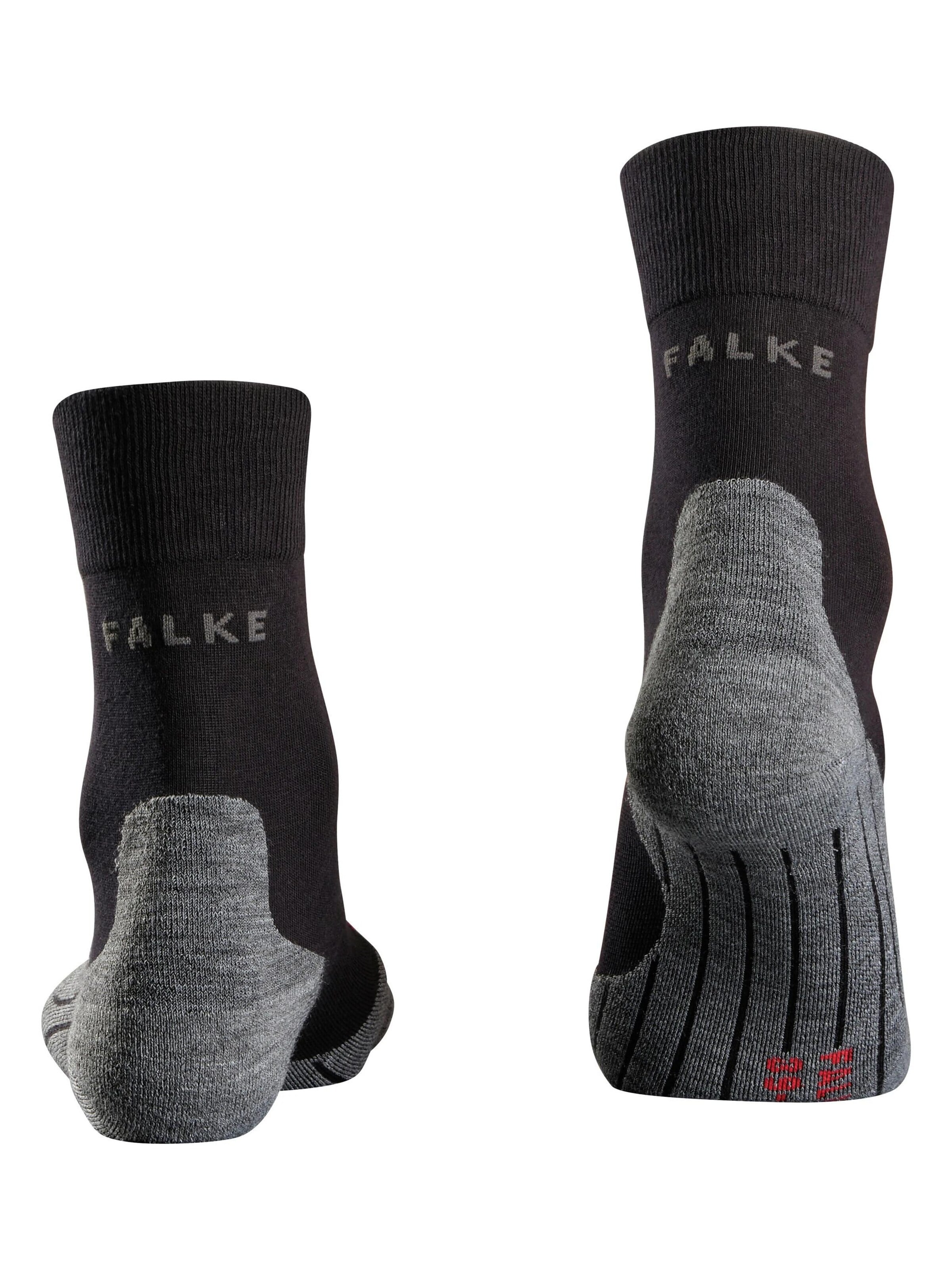 FALKE Athletic Socks 'RU4 Endurance' in Black
