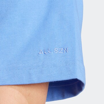 ADIDAS SPORTSWEAR Performance Shirt 'All Szn' in Blue