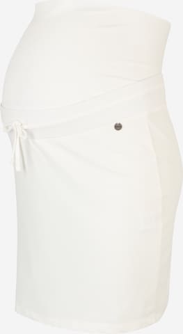 LOVE2WAIT Skirt in White: front