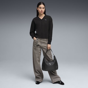 PUMA Sweatshirt 'Essentials Elevated' in Schwarz