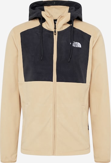 THE NORTH FACE Funktionsfleecejacke 'HOMESAFE' in khaki / schwarz / weiß, Produktansicht