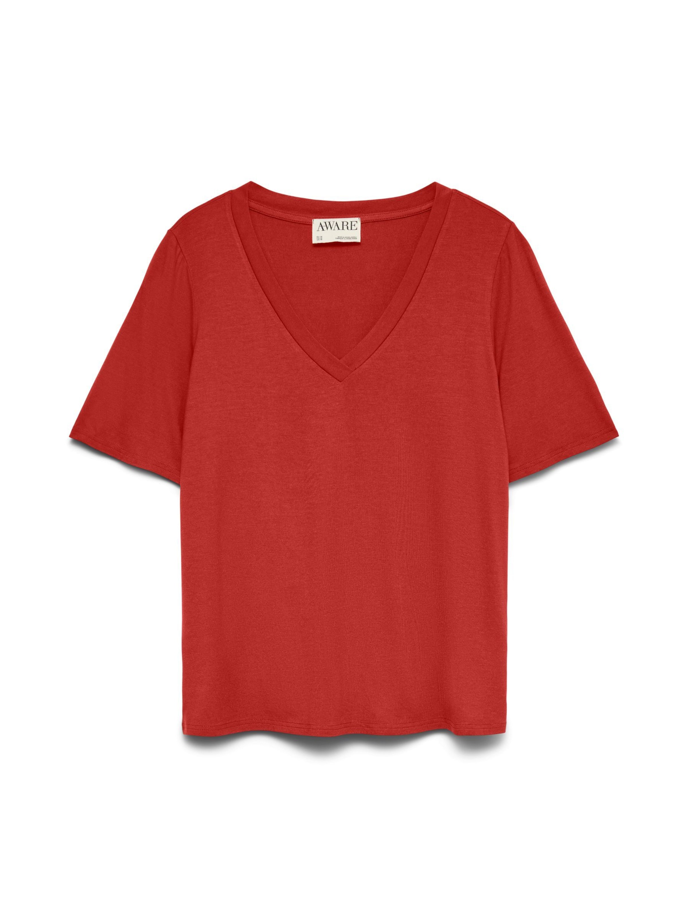 Aware Shirt 'RITA' in Red: front