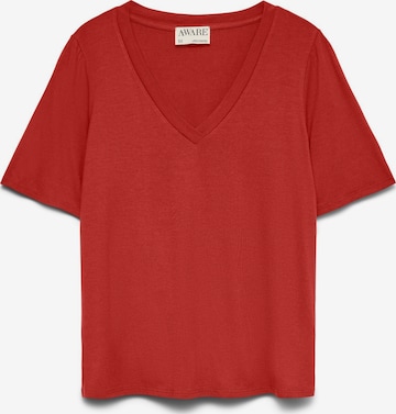 Aware Shirt 'RITA' in Red: front
