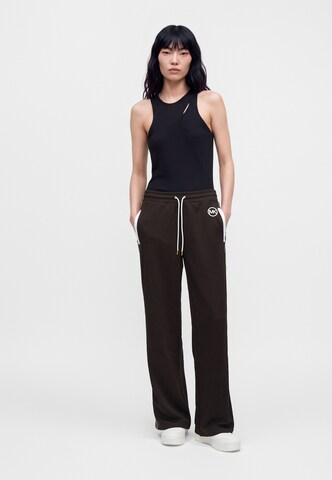 MICHAEL Michael Kors Flared Byxa i brun: framsida