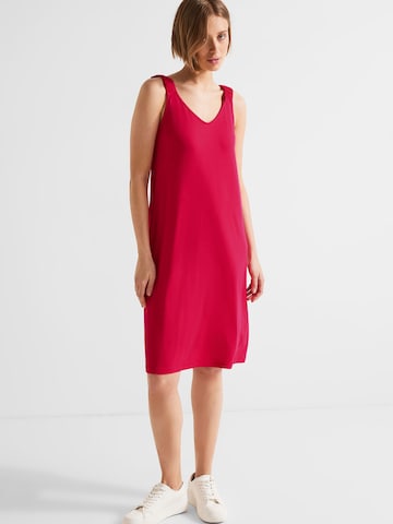 STREET ONE Summer Dress in Pink: front