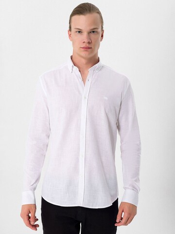 Moxx Paris Regular Fit Hemd in Weiß: Vorderseite