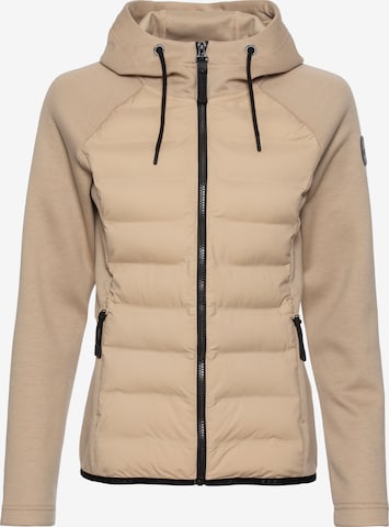 ICEPEAK Strickjacke in Beige: predná strana