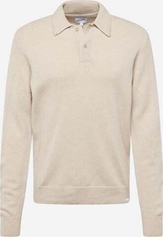 Pullover 'Marco' di NORSE PROJECTS in beige: frontale