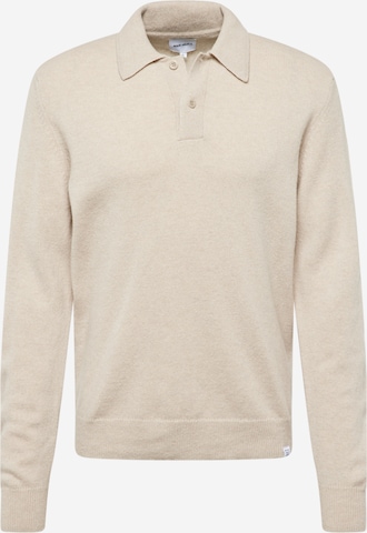 NORSE PROJECTS Trui 'Marco' in Beige: voorkant