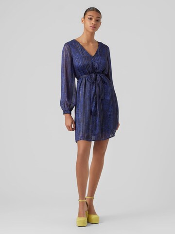 VERO MODA Jurk 'Nala' in Blauw