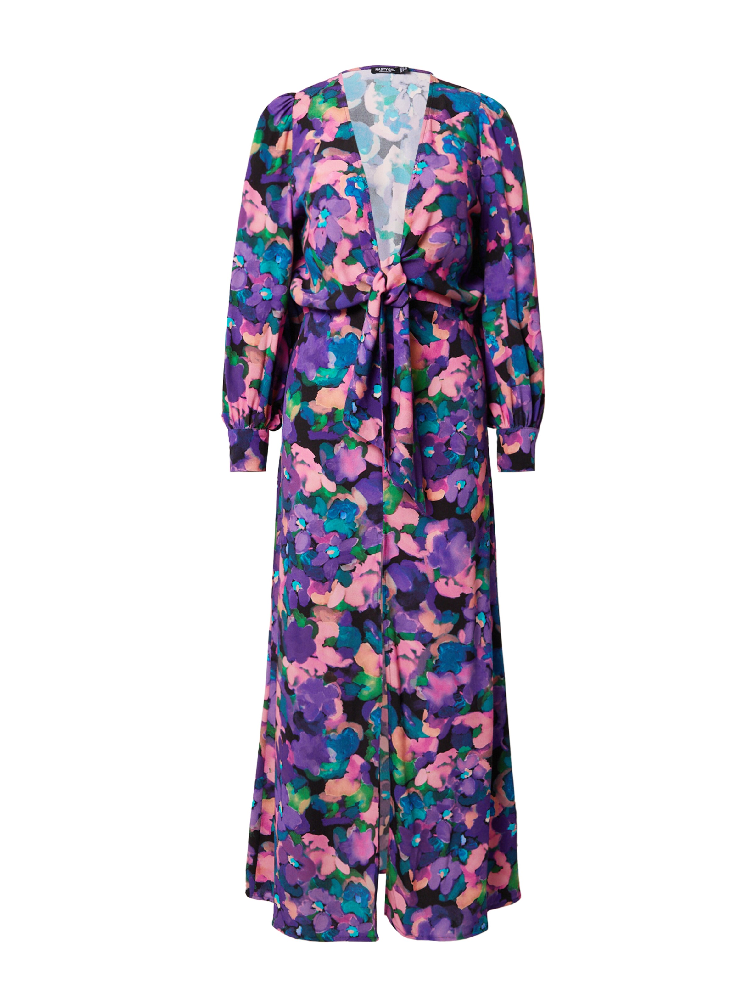 Nasty Gal Šaty – fialová: přední strana