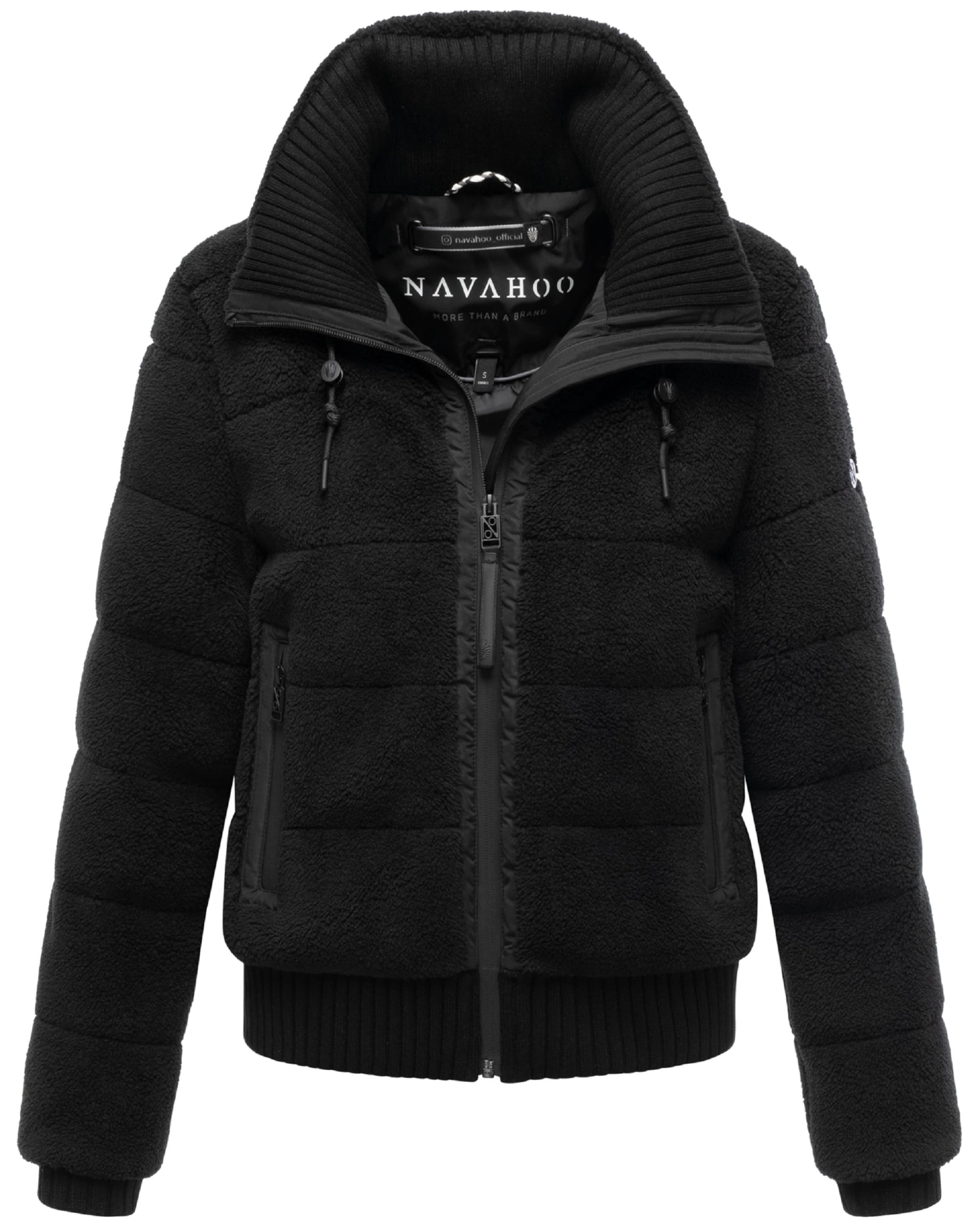 NAVAHOO Χειμερινό μπουφάν 'Schneepuder 14' σε μαύρο