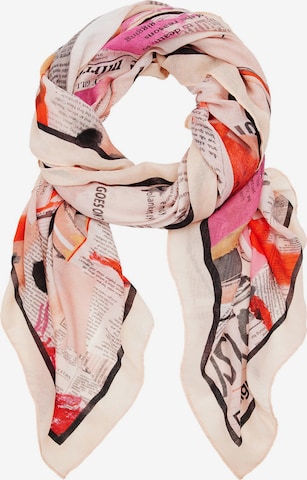 Desigual Scarf in White: front