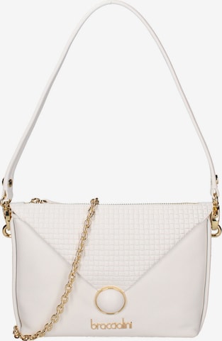 Braccialini Schultertasche in Weiß: Vorderseite