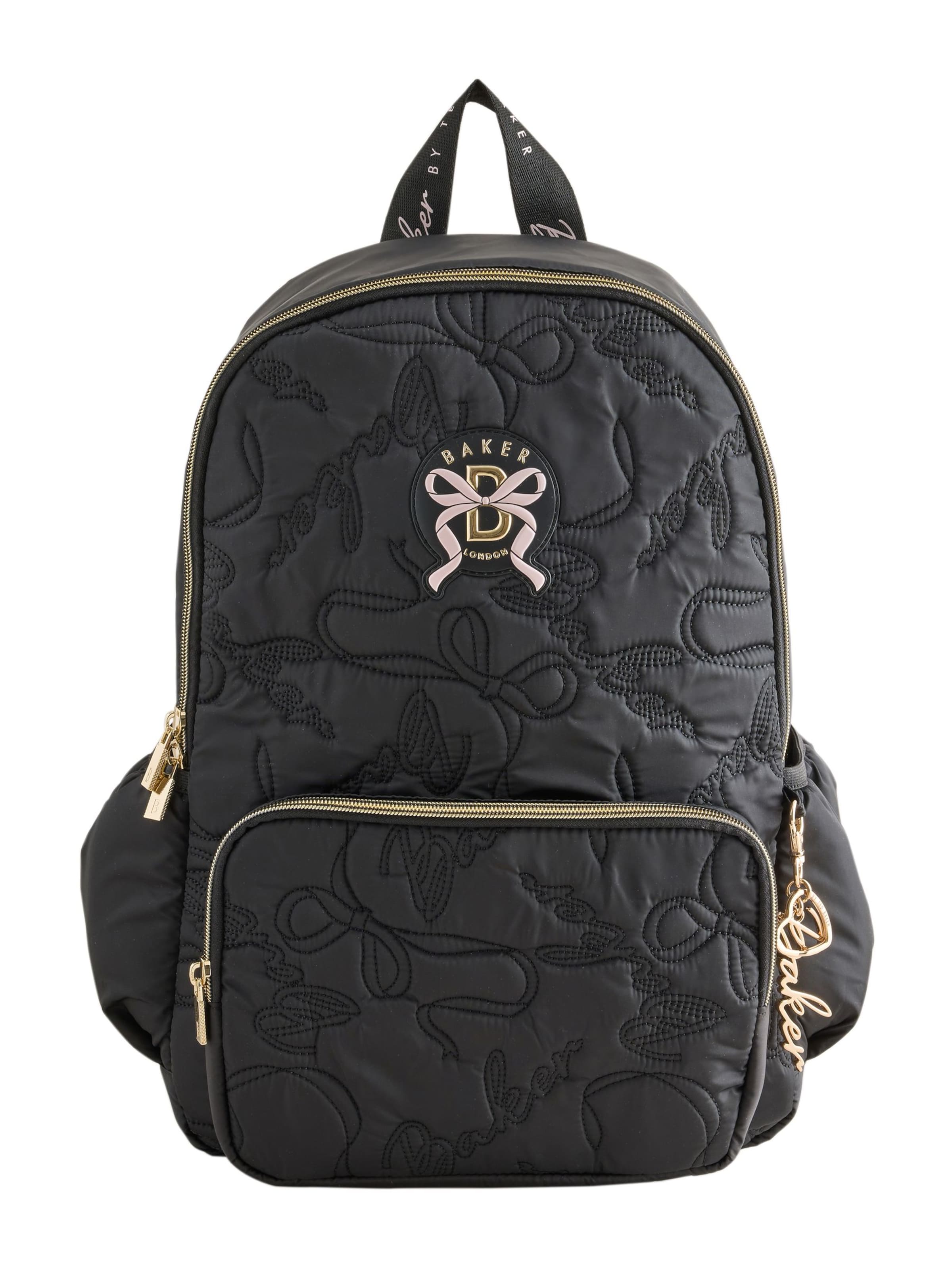 Zaino di Baker by Ted Baker in nero: frontale