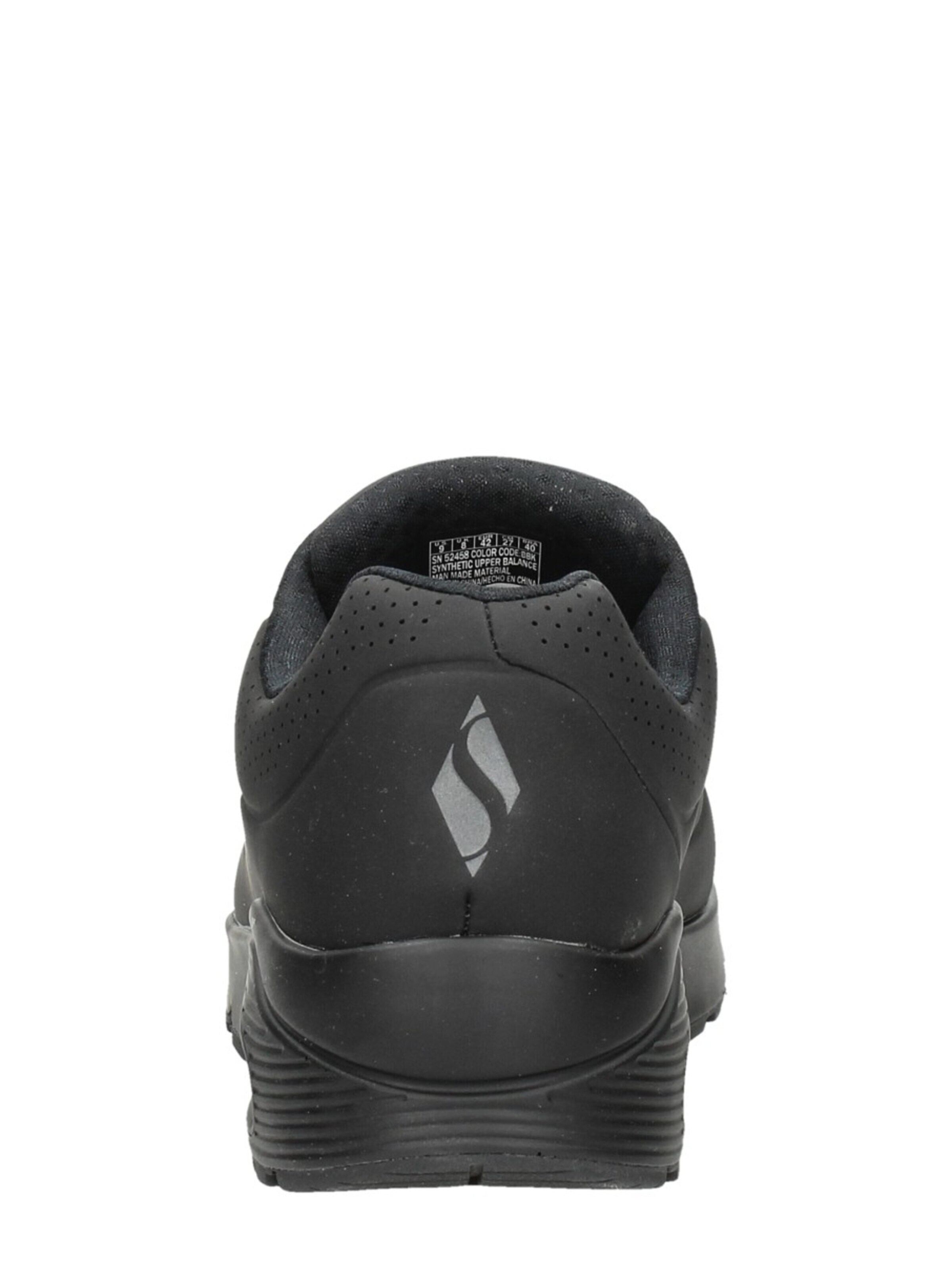 SKECHERS Sneakers laag 'Uno - Stand On Air' in Zwart