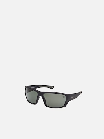 TIMBERLAND Sonnenbrille 'Timberland TB00002 Matte black 64/16/135 MAN Sunglasses'‌‌ in Schwarz