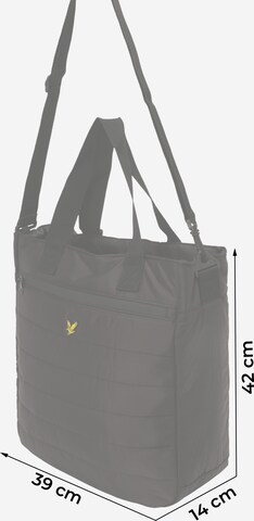 Lyle & Scott Shoppingväska i svart