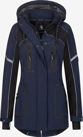 Rock Creek Between-Season Jacket ' Mantel ' in Blue: front