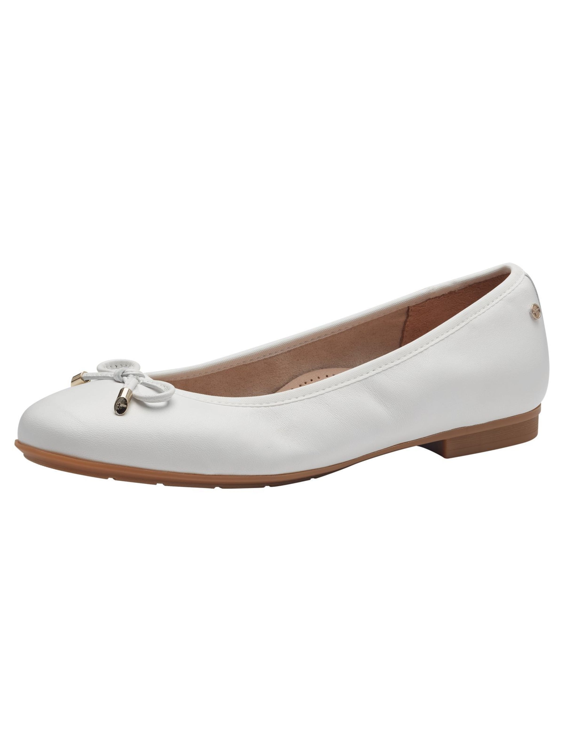Tamaris Ballerina in White: front