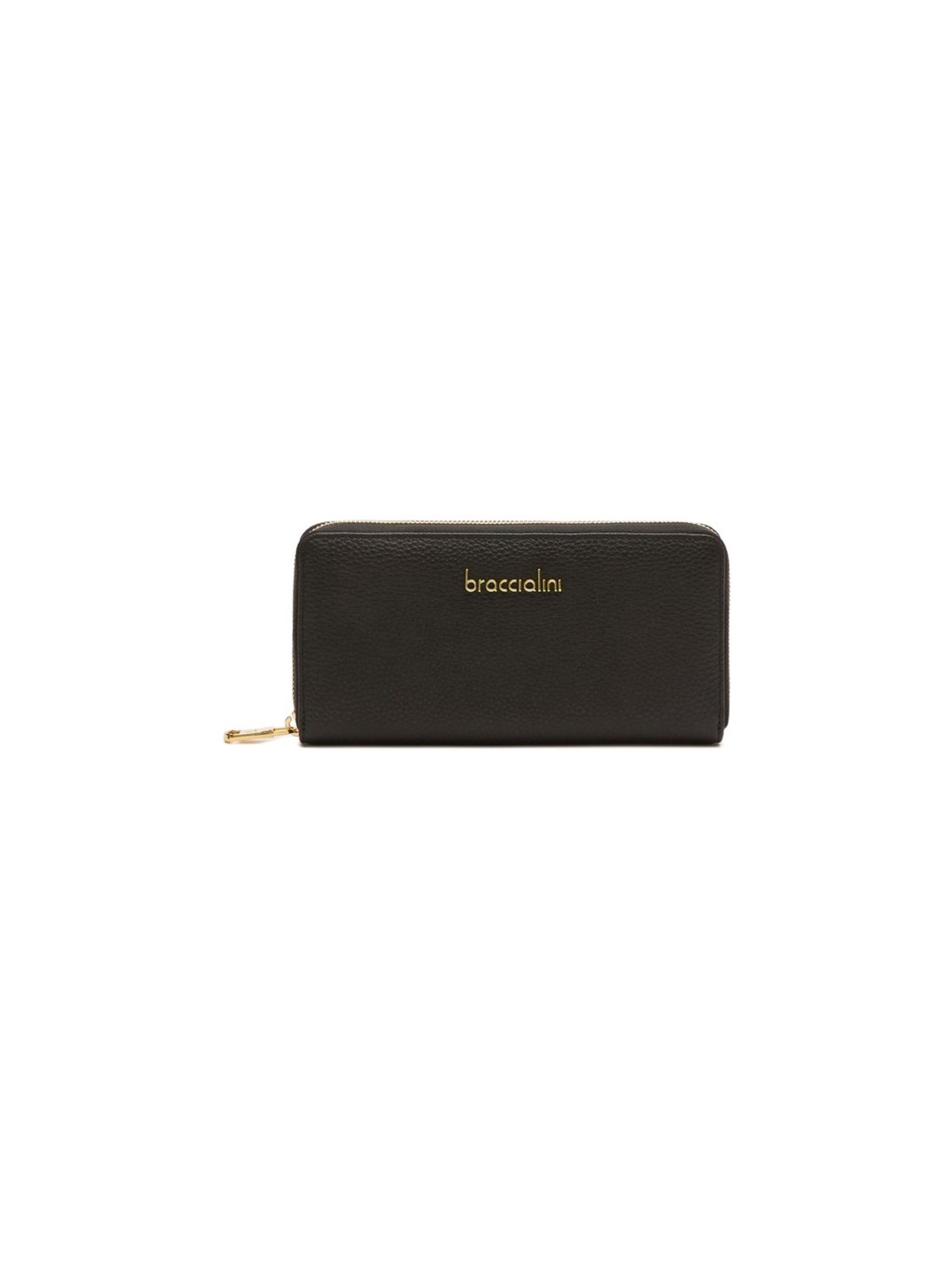 Braccialini Portemonnaie 'Basic'‌‌‌‌‌ in Schwarz: Vorderseite