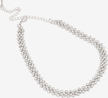 SOHI Halsband 'Mireya' i silver: framsida