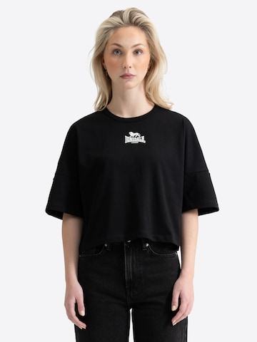 LONSDALE Shirt 'Wandylaw' in Black: front
