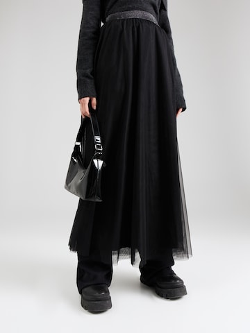 NÜMPH - Falda en negro: frente
