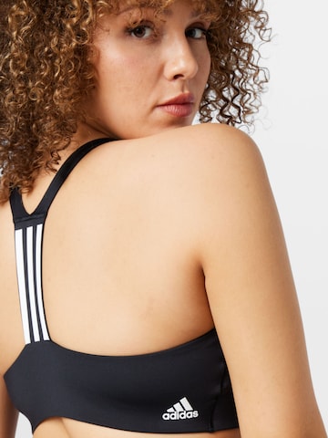 ADIDAS SPORTSWEAR Bralette Sports bra 'Powerimpact Medium-Support ' in Black