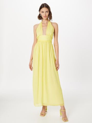 Robe de soirée Dorothy Perkins en jaune : devant