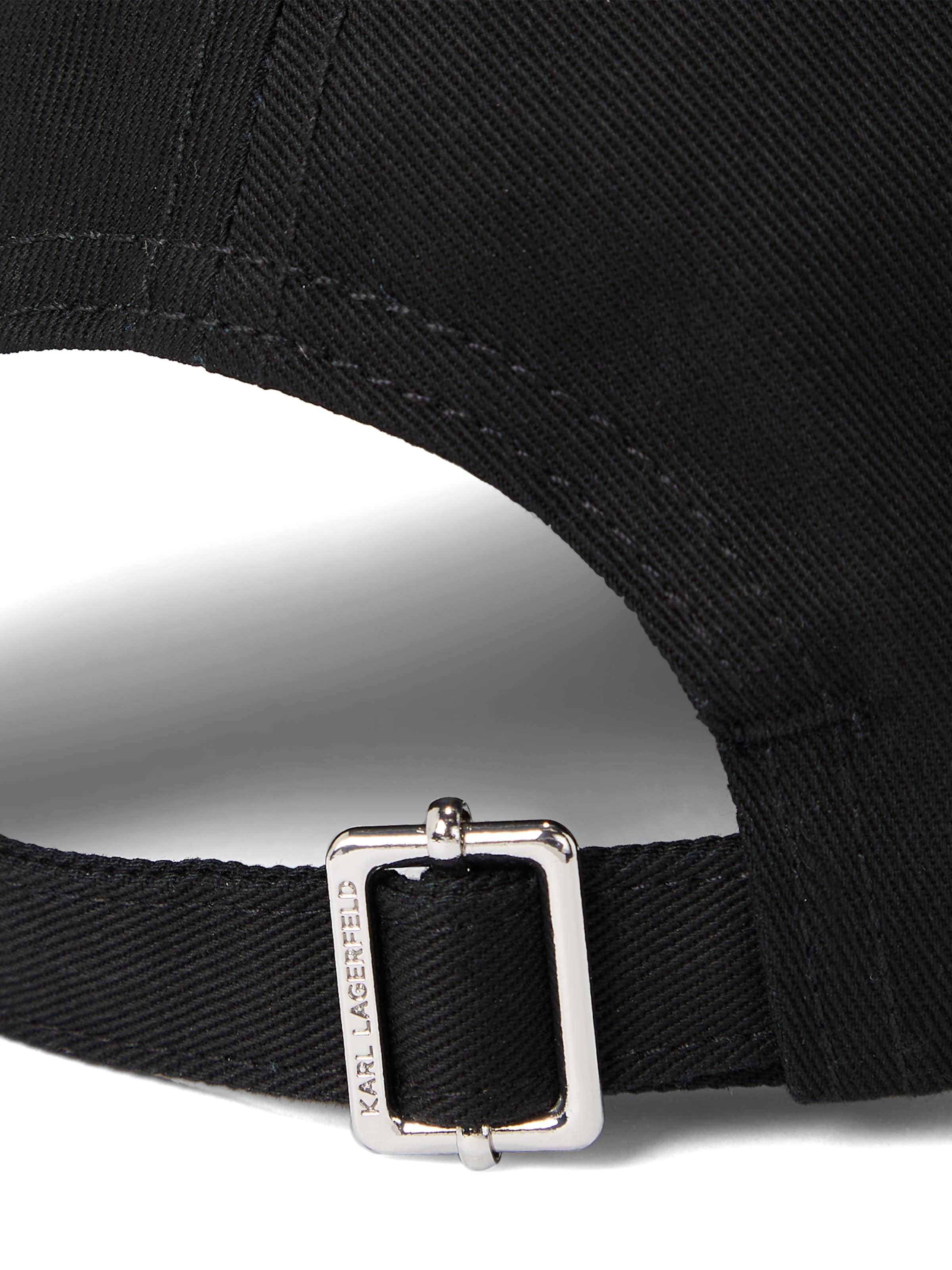 Karl Lagerfeld Шапка с козирка в черно